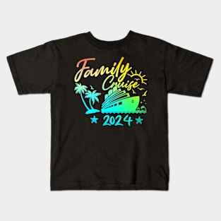 Family Cruise 2024 Making Memories Kids T-Shirt